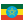 Etiopía Flag