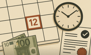 12 on the calendar