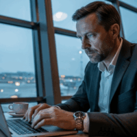 Using wifi on a laptop