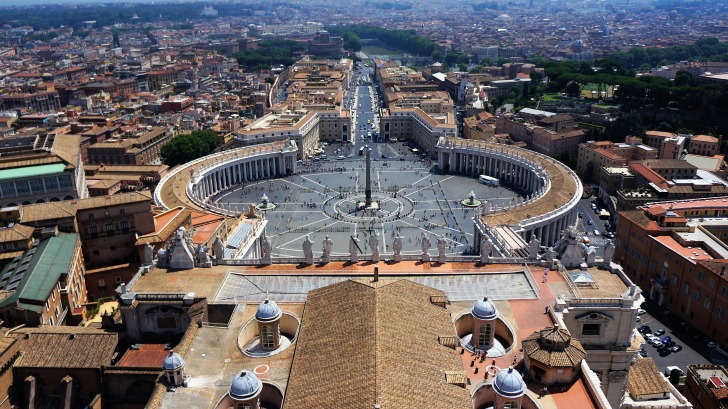 View to Vatican City