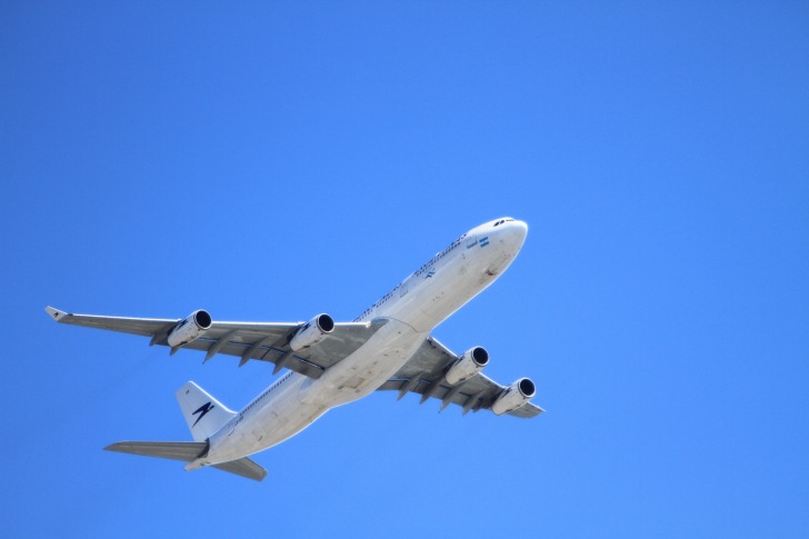 Large white plane