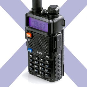 BTECH UV-5X3 Tri-Band Radio 