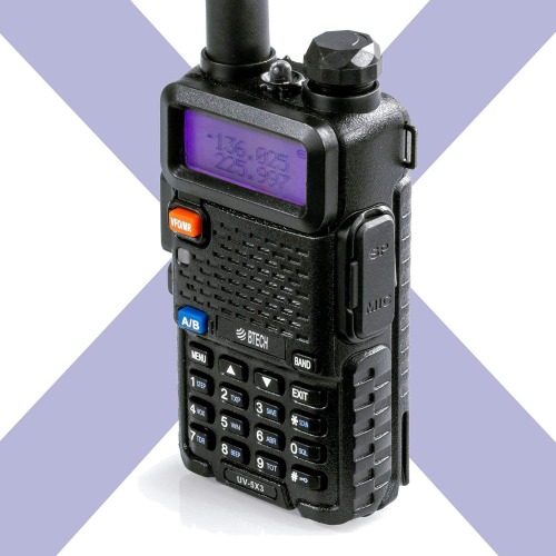 BTECH UV-5X3 Tri-Band Radio