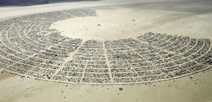 Burning Man in Black Rock, Estados Unidos