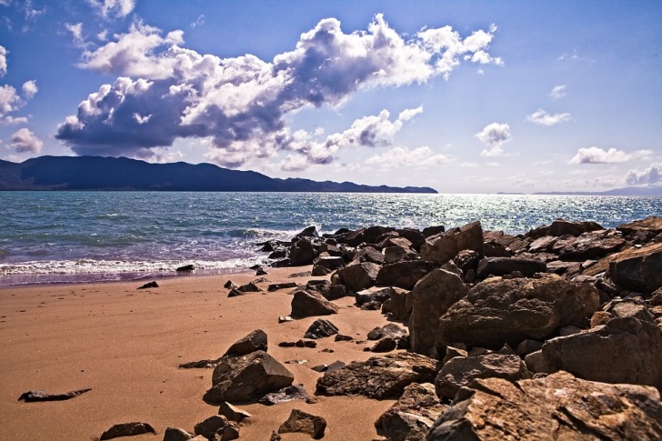 Plage de cratère