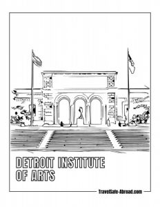 Detroit Institute of Arts: One of the largest art museums in the country, the Detroit Institute of Arts showcases a vast collection of artwork, including pieces by renowned artists like Van Gogh and Diego Rivera.