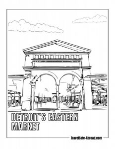 Detroit's Eastern Market: This vibrant market offers a wide range of fresh produce, artisanal products, local eateries, and an electric atmosphere, making it a must-visit for food lovers.