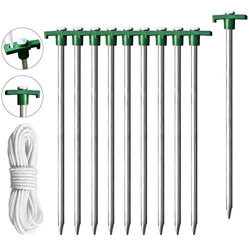 Eurmax Galvanized Pop Up Canopy Stakes