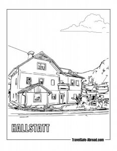 Hallstatt: A picturesque village in the Salzkammergut region, known for its stunning alpine scenery, traditional Austrian architecture, and the Hallstatt Salt Mine, one of the world's oldest salt mines.