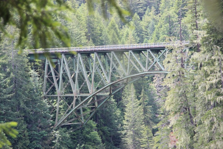 High steel bridge