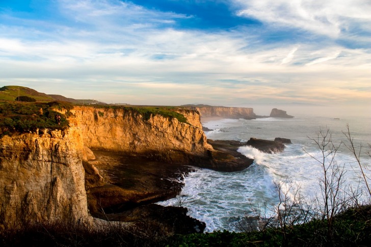 Plage rocheuse