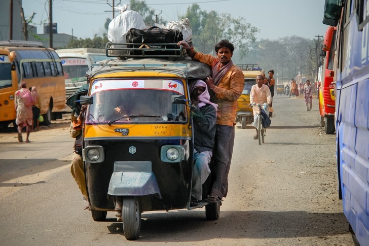 Tuk-tuk in India