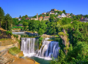 Jajce Jajce town and Pliva Waterfall, Bosnia and Herzegovina