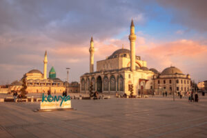 Konya View of The Mevlana Museum