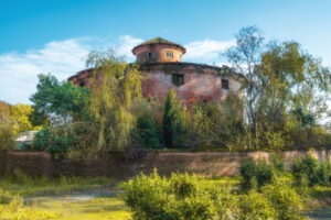 Lankaran The old fortress of Zindan, then the prison where Joseph Stalin served time. Built in 1747, Lankaran city, Azerbaijan