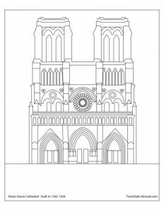 Notre-Dame Cathedral - built in 1345-1364