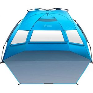 OutdoorMaster Pop Up 3-4 Person Beach Tent