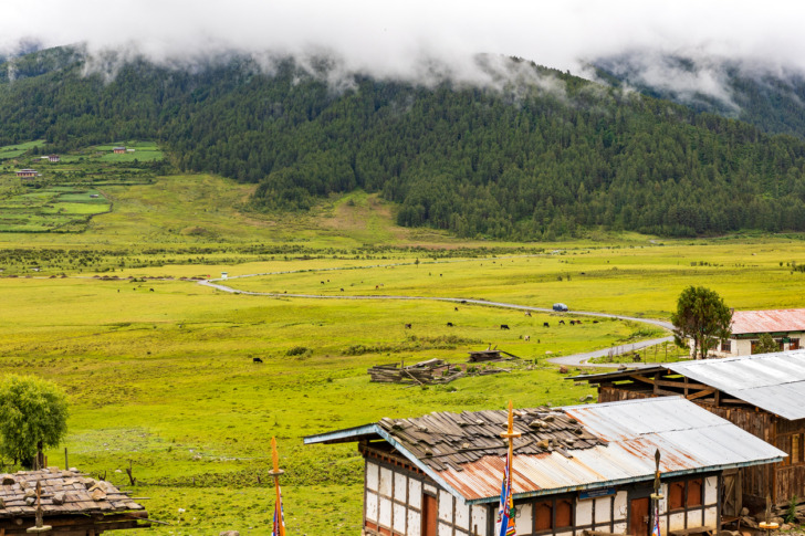 Phobjikha, Butão