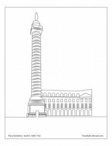 Place Vendôme - built in 1699-1702