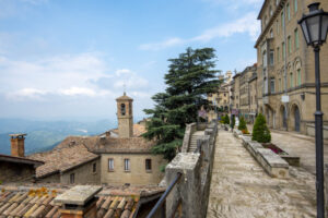 Touristic Street Donna Felicissima in San Marino