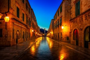 Stradun_Dubrovnik_Croatia_Night