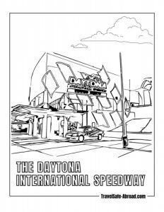 The Daytona International Speedway