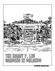 The Harry P. Leu Gardens in Orlando
