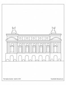 The Opéra Garnier - built in 1875