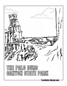 The Palo Duro Canyon State Park