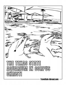 The Texas State Aquarium in Corpus Christi