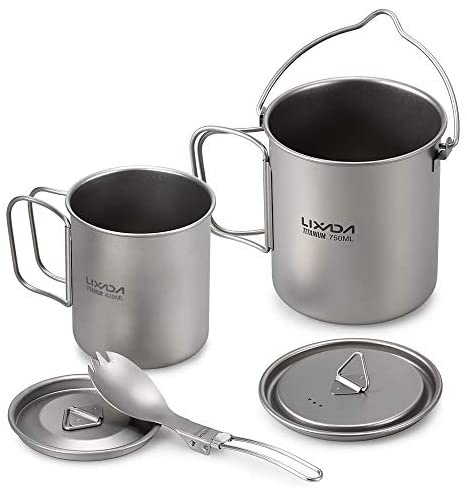 Titanium Camping Cookware