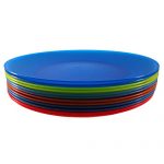 YUYUHUA Plastic Dinner Plates