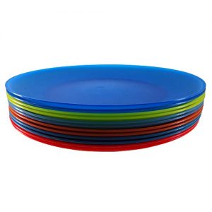 YUYUHUA Plastic Dinner Plates