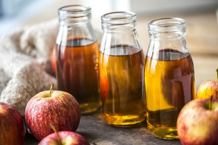 Apple cider bottles