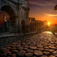 Arch of Constantine in Rome