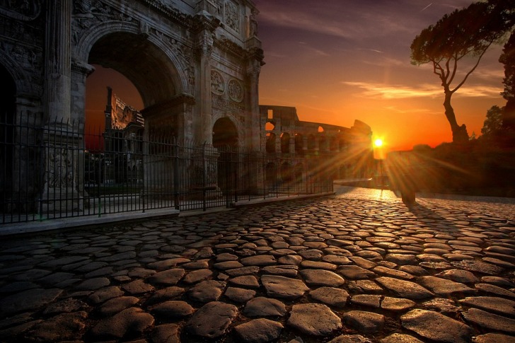 Arch of Constantine in Rome