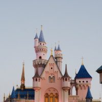Disneyland and Sleeping Beauty Castle