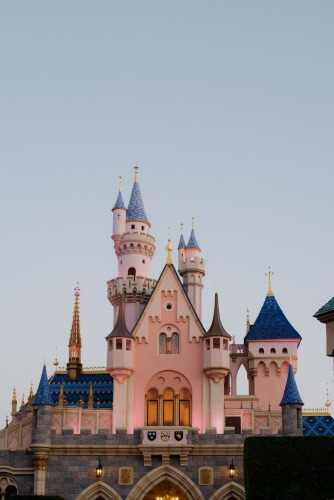 Disneyland and Sleeping Beauty Castle