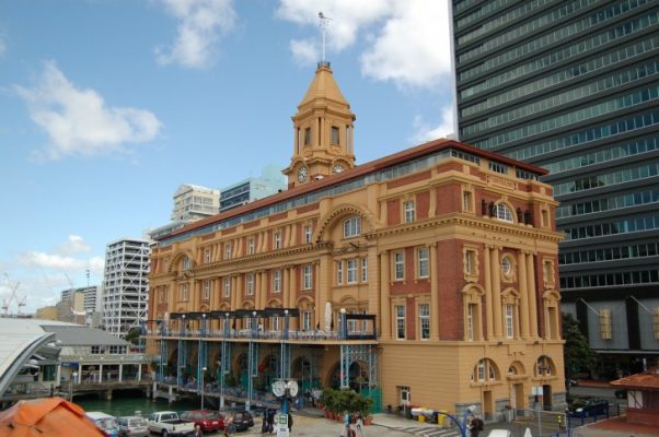 Old vs. modern building