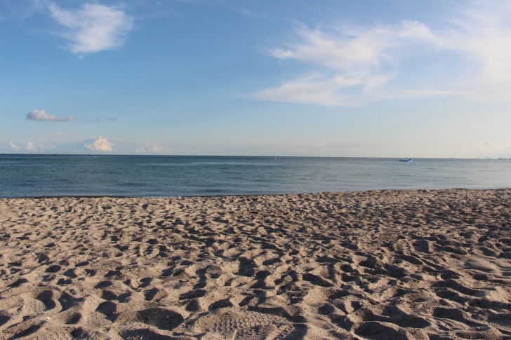 Beautiful sandy beach