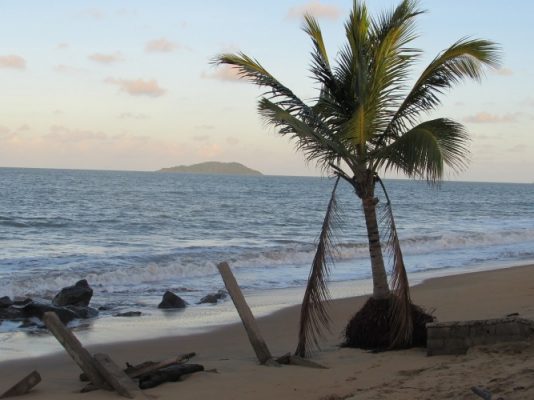 Empty beach