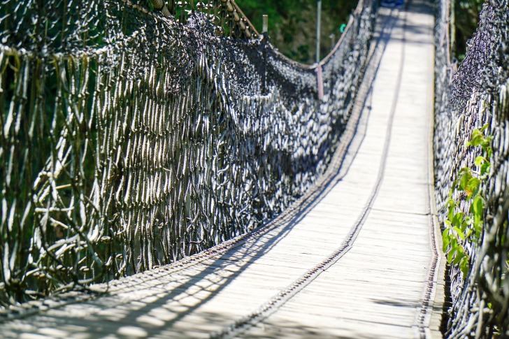 Wooden bridge