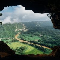 Cave view to the stream