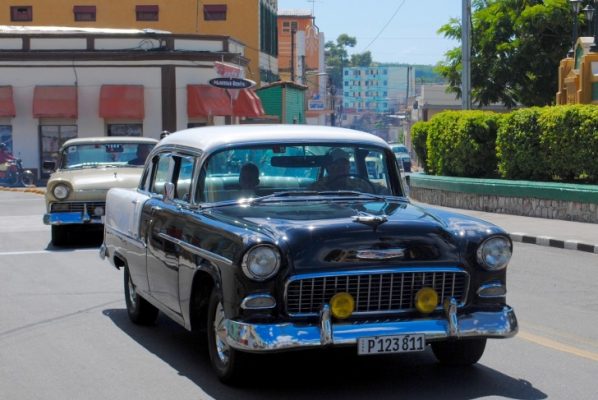 Cars in Santiago de Cuba