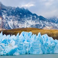 Chile ice and mountains