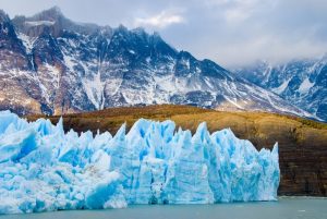 Chile ice and mountains