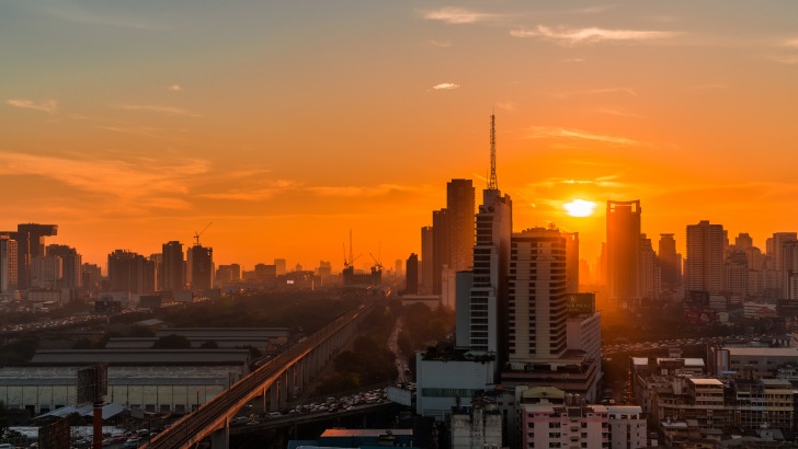 Bangkok sunset