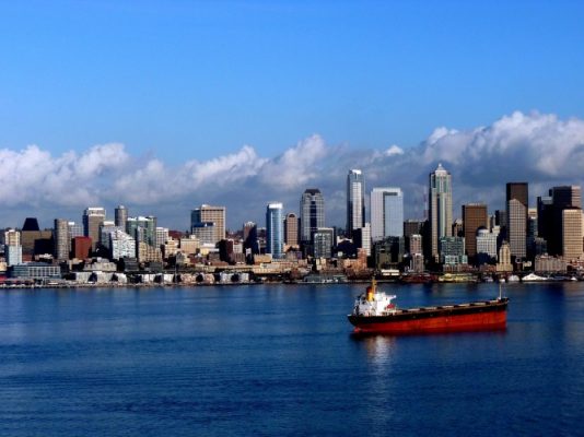 Seattle coastline