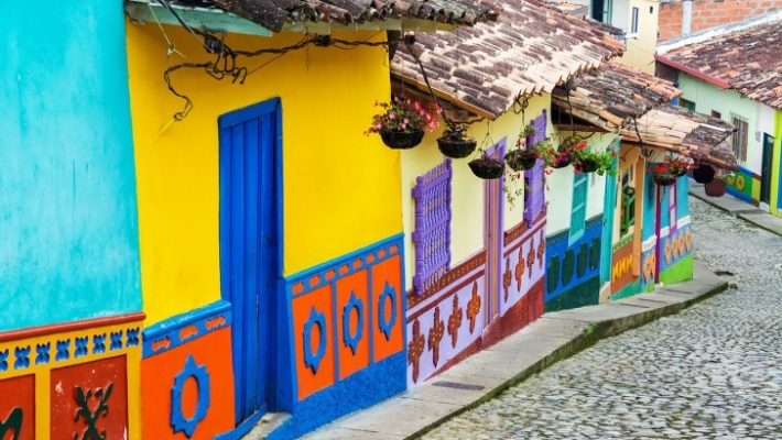 Colorful houses