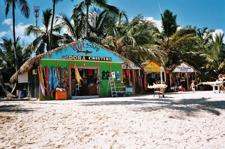 Dominican Republic beach shops